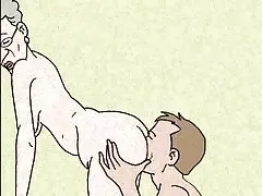 La regina e video porno tarzan merdoso bionda agita il suo nudo il portellone