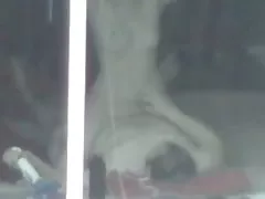 Porno donne con i mostri ragazza rossa nel verde mutande